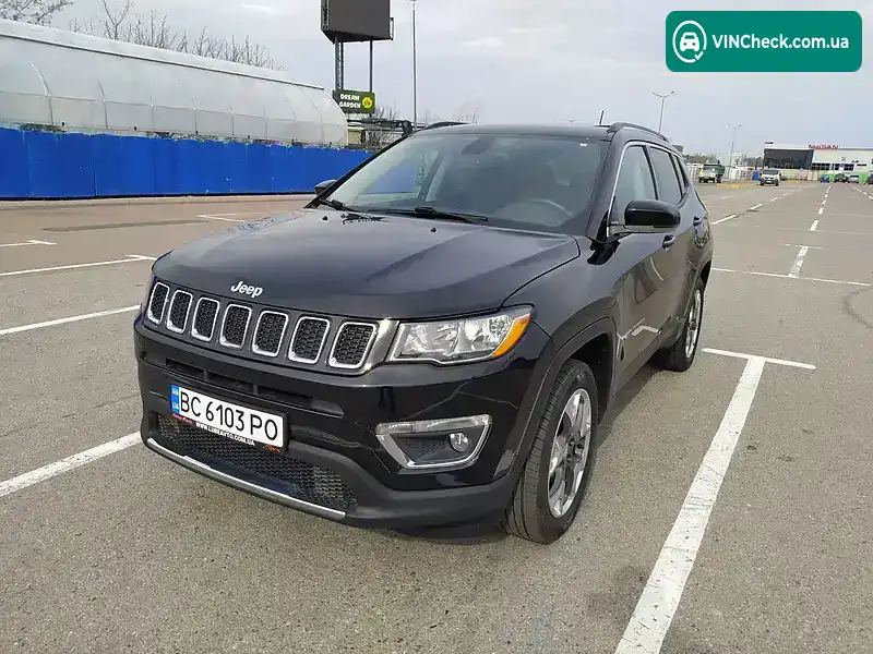 Jeep Compass 2017, фото з оголошення 1 з 15, VIN 3C4NJDCB7JT199382