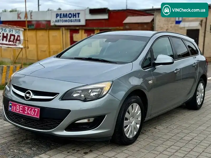 Opel Astra 2013, фото з оголошення 1 з 20, VIN W0LPD8EHXD8017300