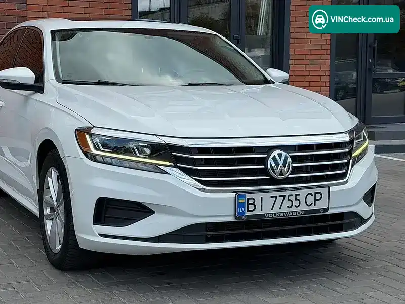 Volkswagen Passat 2021, фото з оголошення 1 з 20, VIN 1VWBA7A39MC017077
