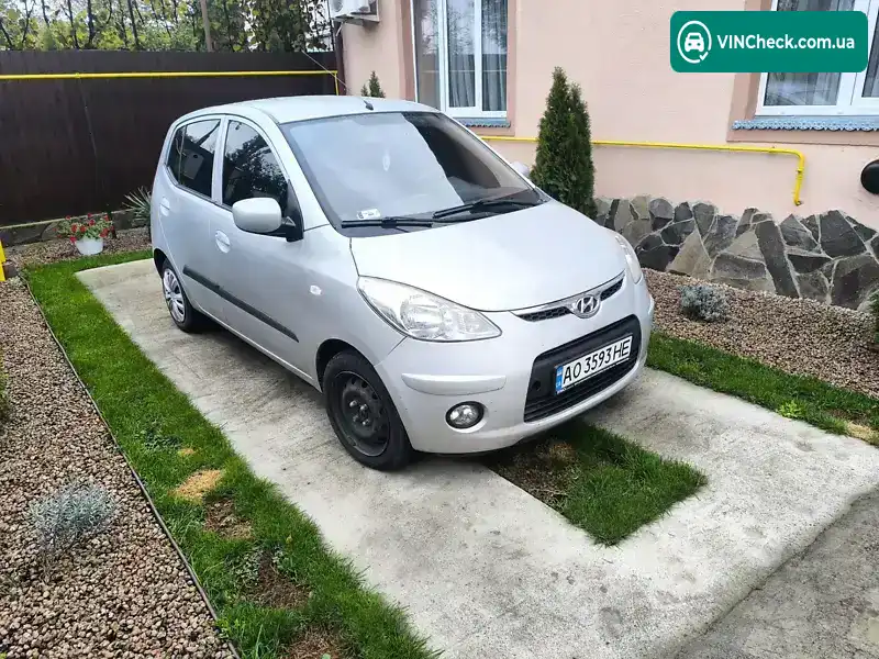 Hyundai i10 2009, фото з оголошення 1 з 5, VIN MALAM51TP9M329743