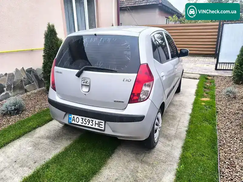 Hyundai i10 2009, фото з оголошення 2 з 5, VIN MALAM51TP9M329743