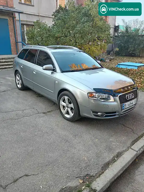 Audi A4 2005, фото з оголошення 1 з 13, VIN Y79ZZZ8E45AC46776