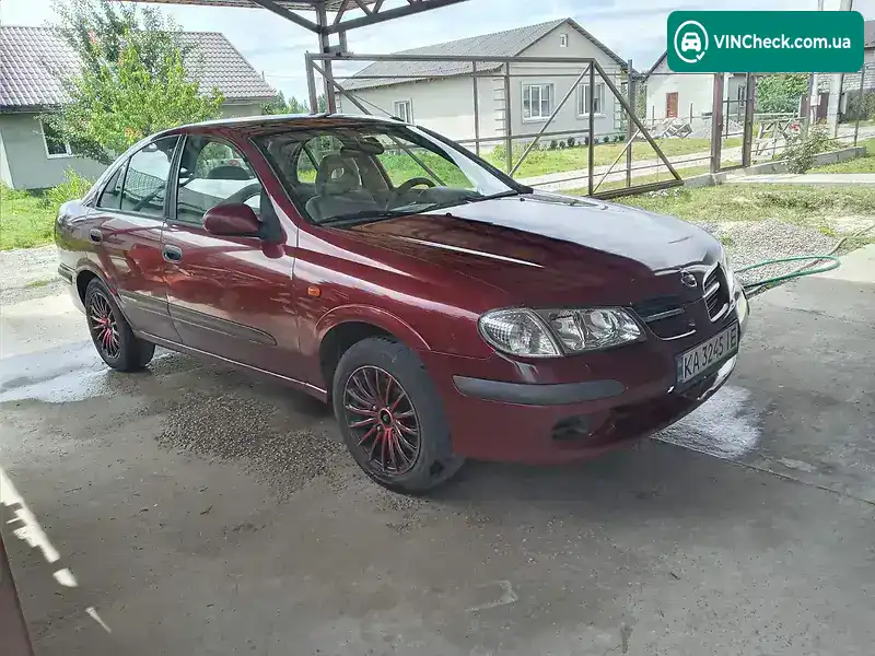 Nissan Almera 2001, фото з оголошення 2 з 8, VIN JN1CFAN16Z0008610