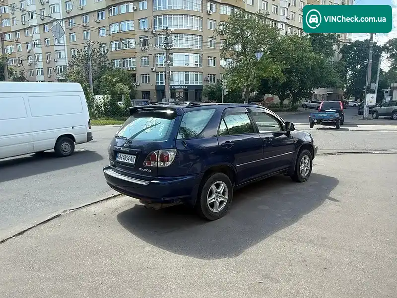 Lexus RX 2000, фото з оголошення 2 з 11, VIN JTJHF10U600166384