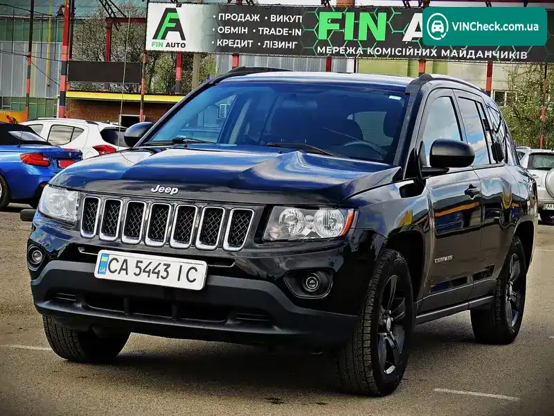 Jeep Compass 2014, фото з оголошення 1 з 18, VIN 1C4NJDBB9ED842568