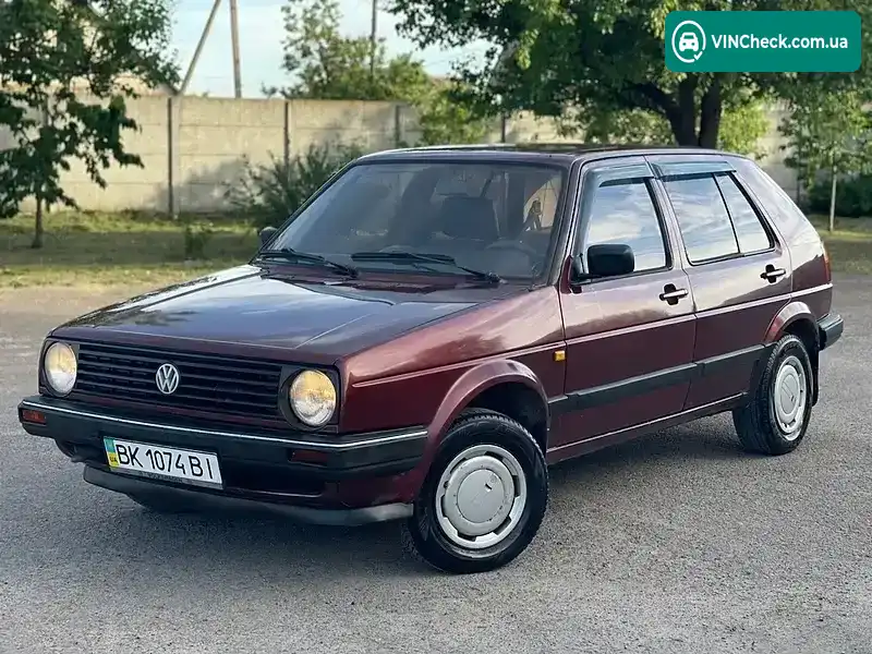 Volkswagen Golf 1991, фото з оголошення 1 з 21, VIN WVWZZZ1GZMW659250