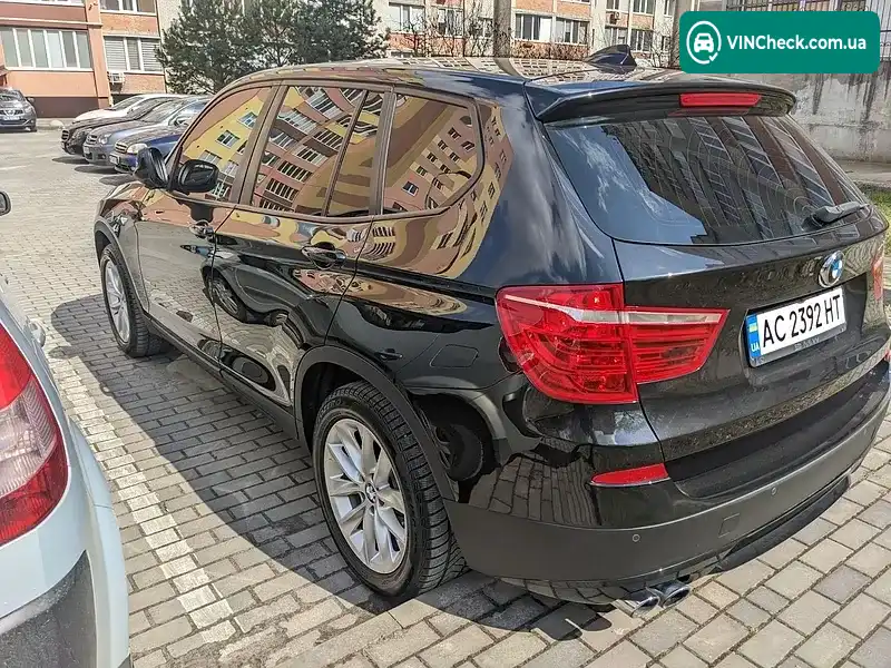 BMW X3 2014, фото з оголошення 2 з 20, VIN 5UXWX9C54E0D35045
