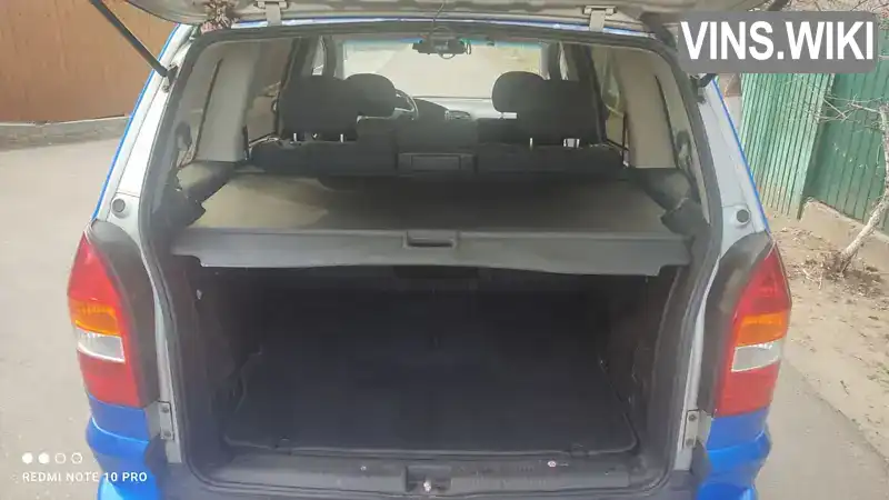 Opel Zafira 2000, фото з оголошення 2 з 13, VIN W0L0TGF751H001486