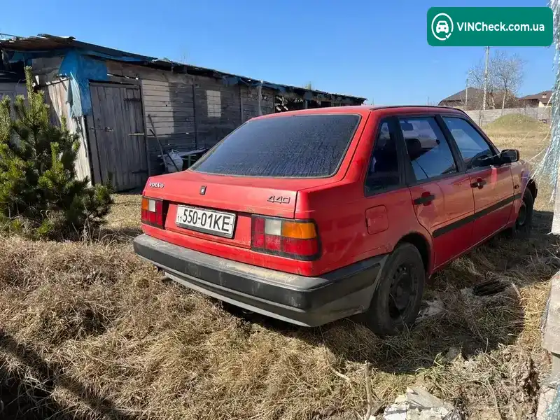 Volvo 440 1993, фото з оголошення 2 з 13, VIN XLBKX163ENC293363