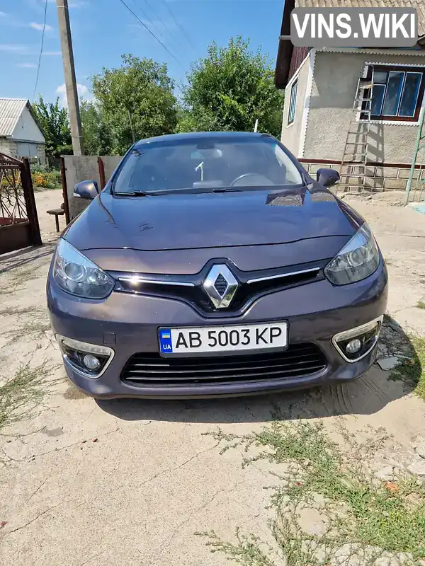 Renault Fluence 2015, фото з оголошення 1 з 21, VIN VF1LZBL0E53394655