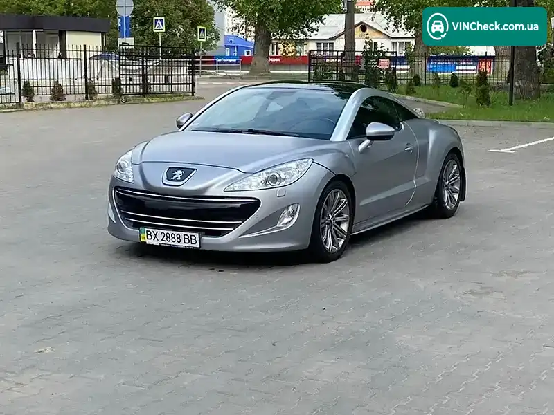 Peugeot RCZ 2011, фото з оголошення 2 з 19, VIN VF34J5FU8BP013764