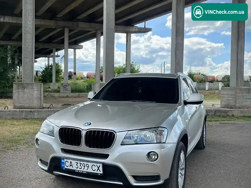 BMW X3 2013, фото з оголошення 1 з 11, VIN WBAWY110100C53142