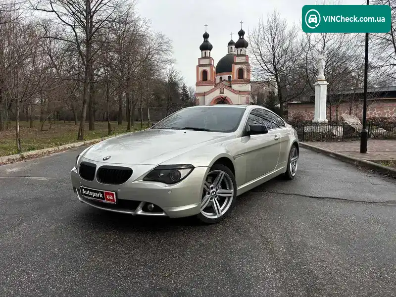 BMW 6 Series 2004, фото з оголошення 1 з 21, VIN WBAEH71030B292914