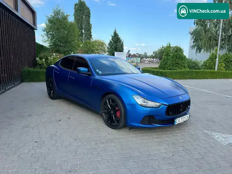 Maserati Ghibli 2013, фото з оголошення 1 з 21, VIN ZAMTS57B001092296