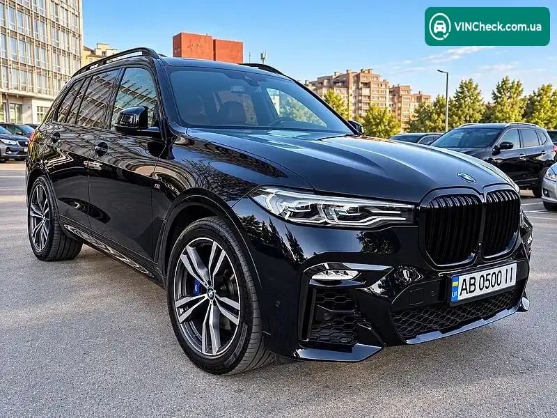 BMW X7 2020, фото з оголошення 1 з 10, VIN WBACW810209E06088