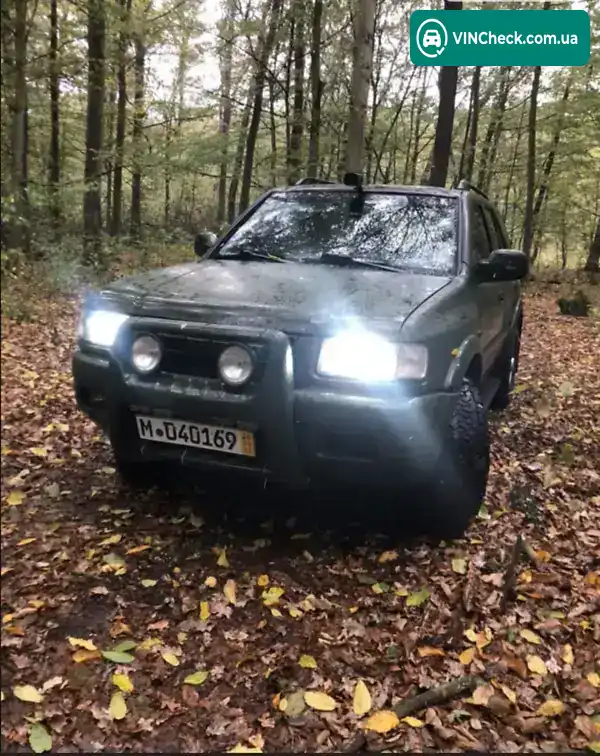 Opel Frontera 2001, фото з оголошення 1 з 10, VIN W0L06BG761V612517