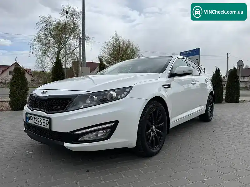 Kia Optima 2013, фото з оголошення 2 з 21, VIN KNAGN419BD5396041