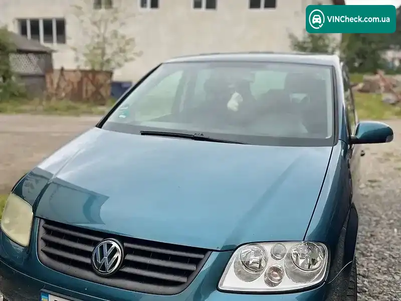 Volkswagen Touran 2003, фото з оголошення, VIN WVGZZZ1TZ3W004737