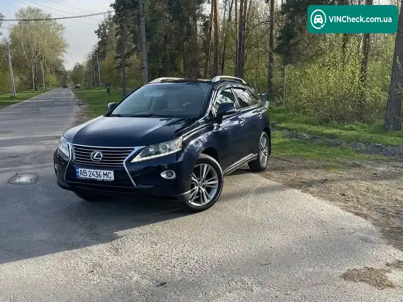 Lexus RX 2015, фото з оголошення 1 з 9, VIN 2T2ZK1BA4FC194037