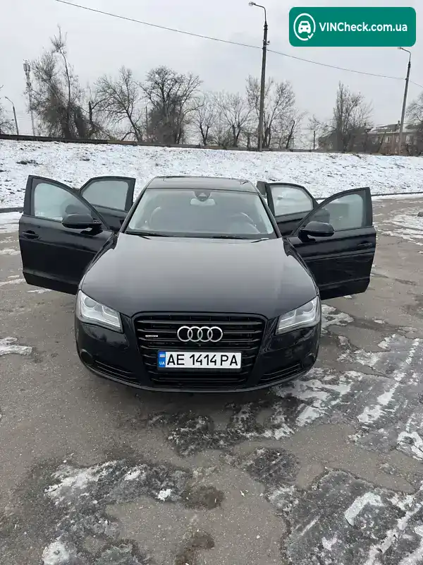 Audi A8 2013, фото з оголошення 2 з 18, VIN WAUAGAFD0EN004931