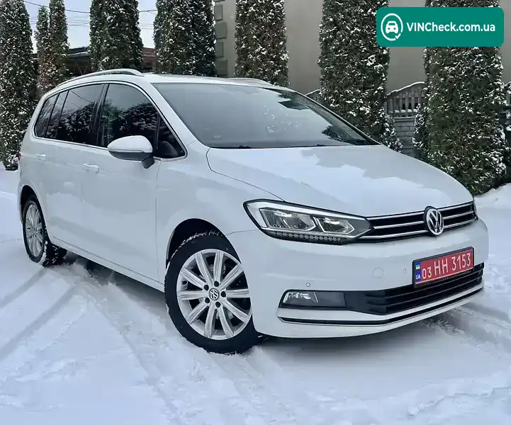 Volkswagen Touran 2017, фото з оголошення 1 з 20, VIN WVGZZZ1TZJW051298