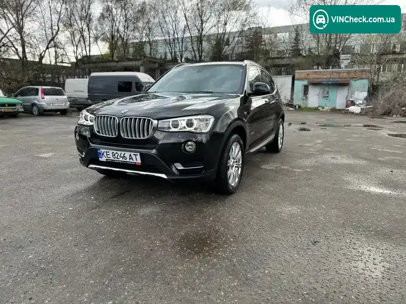 BMW X3 2014, фото з оголошення 1 з 18, VIN 5UXWX9C51F0D47736
