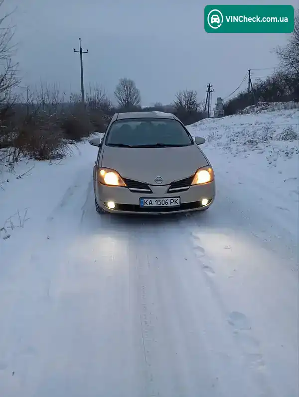 Nissan Primera 2003, фото з оголошення 1 з 5, VIN SJNBBAP12U0100703