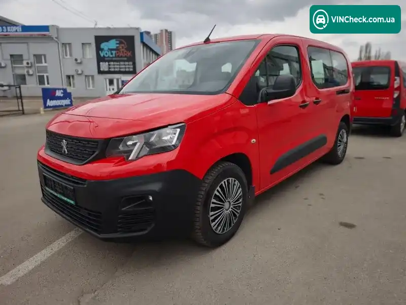 Peugeot Partner 2021, фото з оголошення 1 з 20, VIN VR3EFYHZRMJ537514