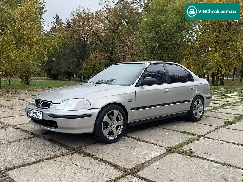 Honda Civic 1997, фото з оголошення 2 з 20, VIN JHMEJ9640WS007543