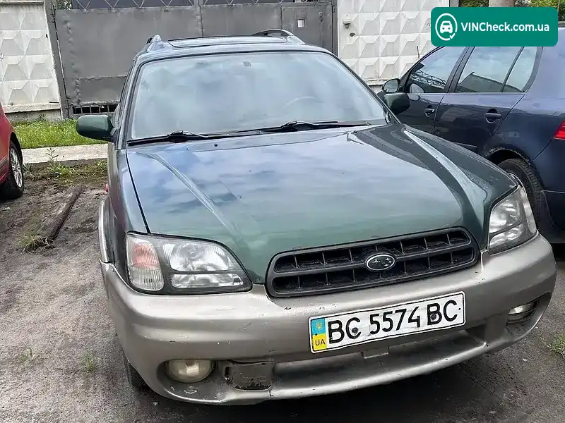 Subaru Outback 2000, фото з оголошення 1 з 19, VIN JF1BH9LRAYG031630