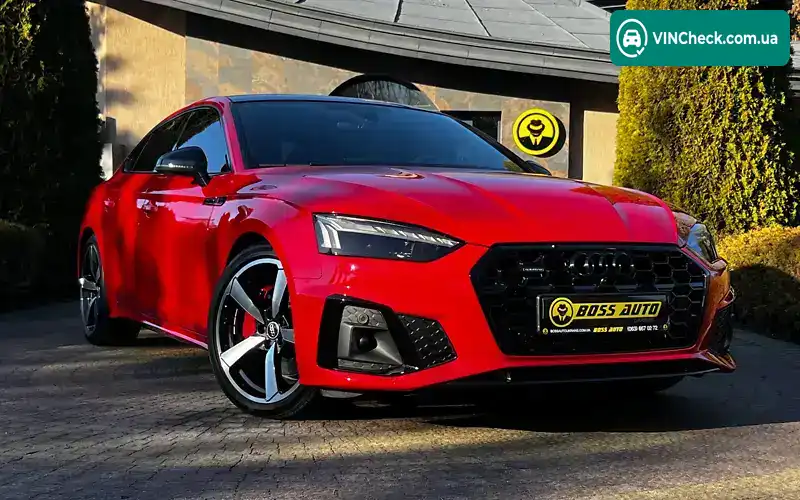 Audi A5 2023, фото з оголошення 1 з 21, VIN WAUFACF57RA043492