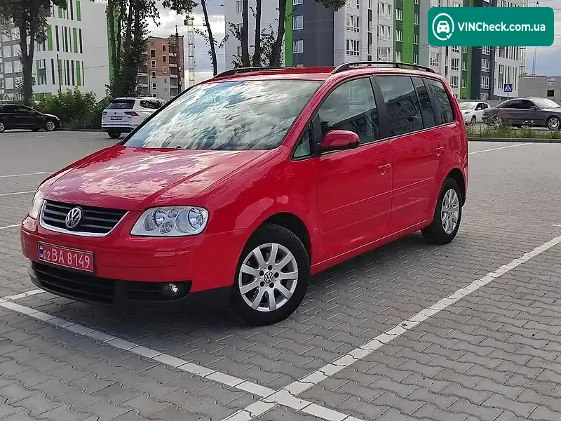 Volkswagen Touran 2005, фото з оголошення 1 з 20, VIN WVGZZZ1TZ6W058976