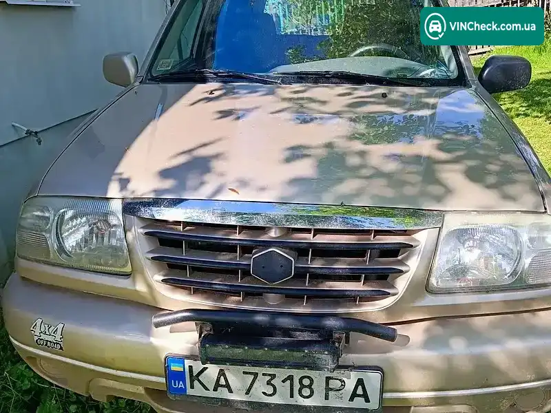 Suzuki Grand Vitara 2002, фото з оголошення 1 з 4, VIN JSAFTD62V00170539