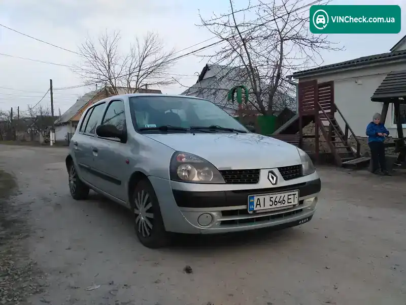 Renault Clio 2001, фото з оголошення 1 з 9, VIN VF1BB07CF25420653