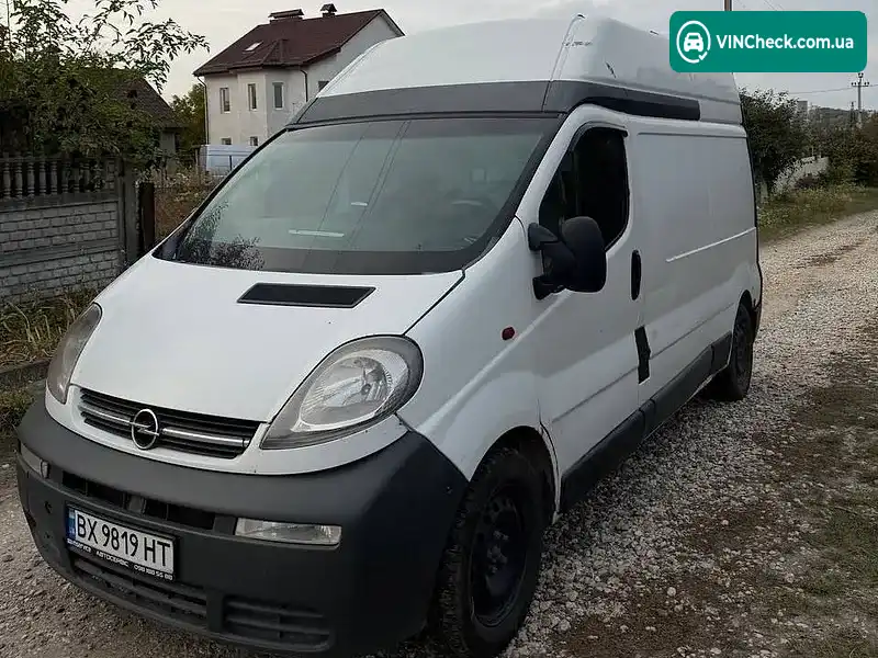 Opel Vivaro 2006, фото з оголошення 1 з 6, VIN W0LF7BDD66Y716389