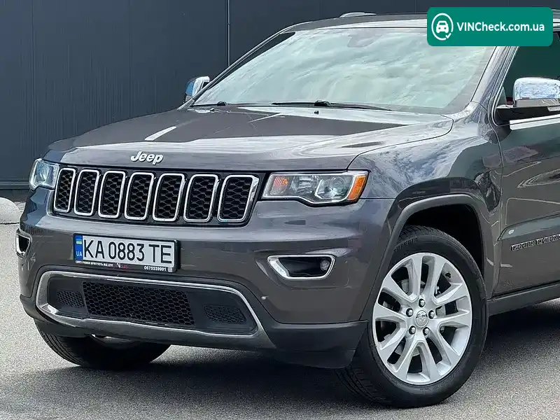 Jeep Grand Cherokee 2017, фото з оголошення 2 з 20, VIN 1C4RJEBG4HC846539