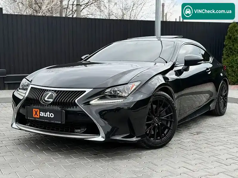 Lexus RC 2017, фото з оголошення 1 з 20, VIN JTHHA5BCXH5005904