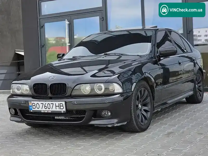 BMW 5 Series 2001, фото з оголошення 1 з 21, VIN WBADL810X0GX35319