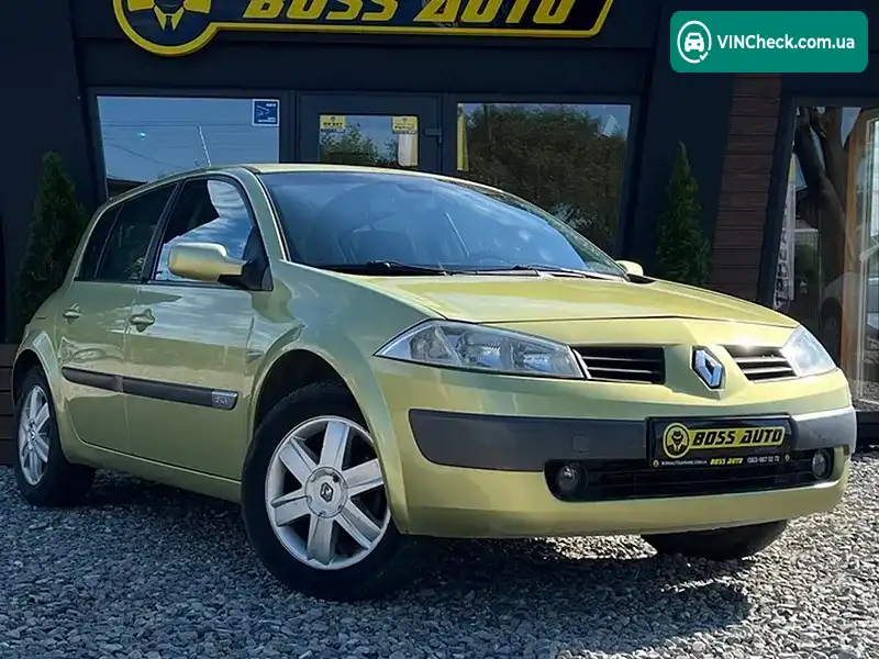 Renault Megane 2004, фото з оголошення 1 з 16, VIN VF1BMR20531668417