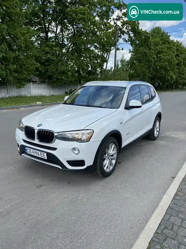 BMW X3 2015, фото з оголошення 1 з 20, VIN 5UXWZ7C58F0M83468