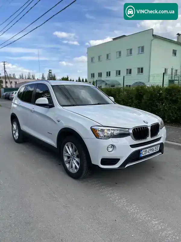 BMW X3 2015, фото з оголошення 2 з 20, VIN 5UXWZ7C58F0M83468