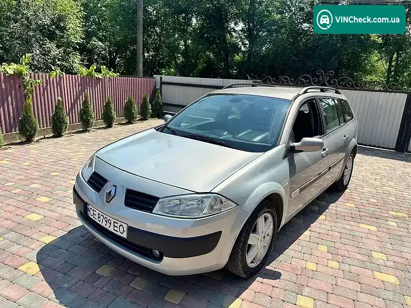 Renault Megane 2004, фото з оголошення 2 з 14, VIN VF1KMRF0530274508