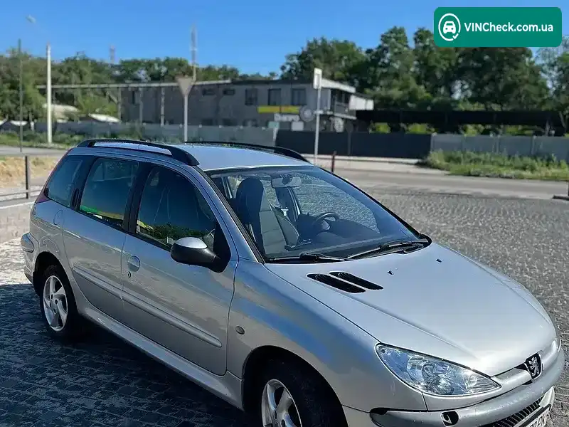 Peugeot 206 2004, фото з оголошення 2 з 8, VIN VF32KNFUF44079463