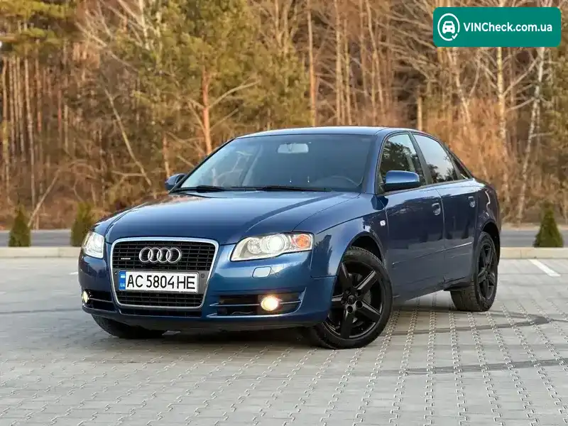 Audi A4 2006, фото з оголошення 1 з 16, VIN WAUZZZ8E86A212887