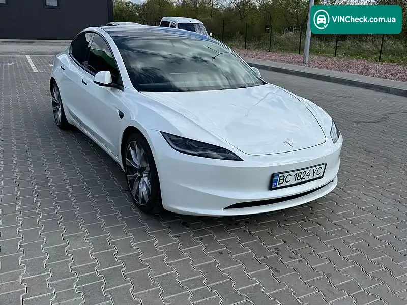 Tesla Model 3 2025, фото з оголошення 1 з 14, VIN 5YJ3E1EB7SF928813