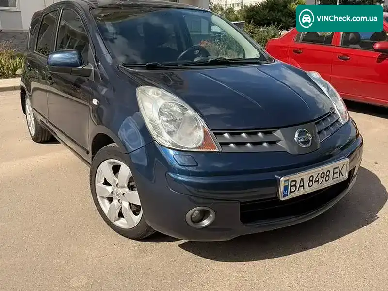 Nissan Note 2008, фото з оголошення 1 з 5, VIN SJNFCAE11U1297049