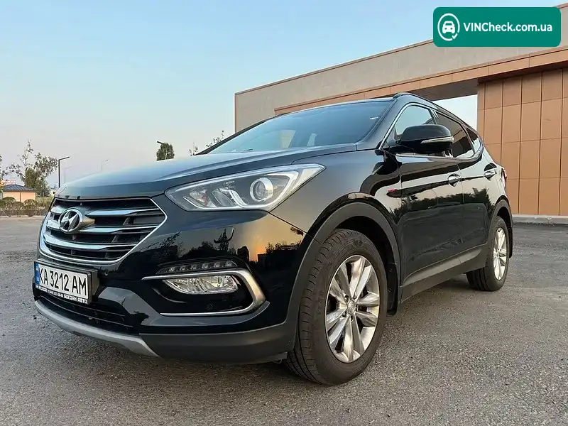 Hyundai Santa FE 2017, фото з оголошення 2 з 20, VIN KMHSU81XDHU798068