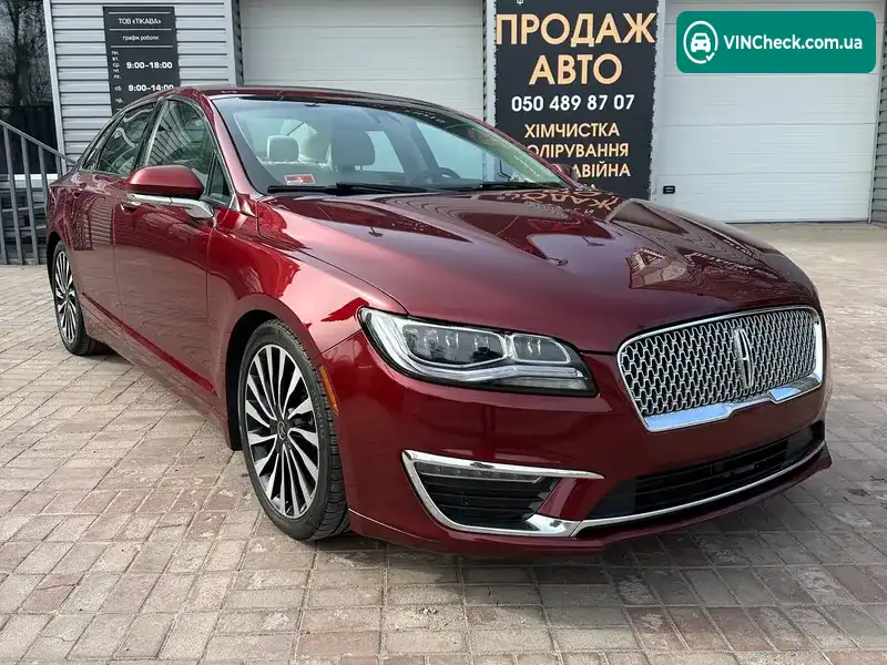 Lincoln MKZ 2017, фото з оголошення 1 з 20, VIN 3LN6L5HC4HR643861