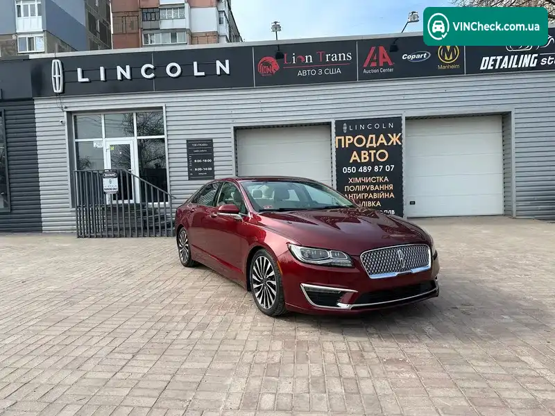 Lincoln MKZ 2017, фото з оголошення 2 з 20, VIN 3LN6L5HC4HR643861