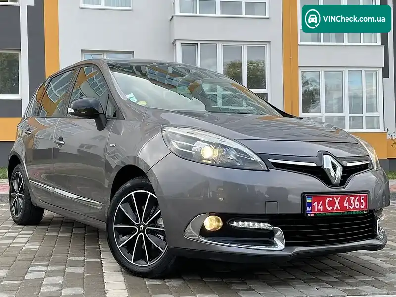 Renault Scenic 2014, фото з оголошення 2 з 20, VIN VF1JZ14K649671522